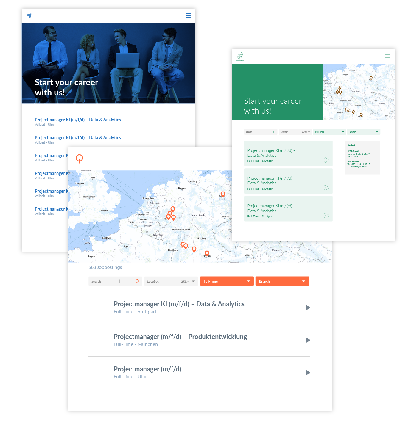 Kontaktpunkt Bewerbenden